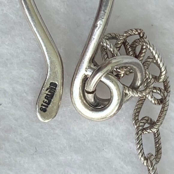 Sterling Silver 925 Tiered Brown Jasper Agate Layered 3 Strand Beaded Necklace - Picture 9 of 16